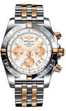 Breitling,Breitling - Chronomat 44 Two-Tone Polished Bezel - Pilot Bracelet - Two-Tone - Watch Brands Direct