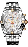 Breitling,Breitling - Chronomat 44 Two-Tone Polished Bezel - Pilot Bracelet - Watch Brands Direct