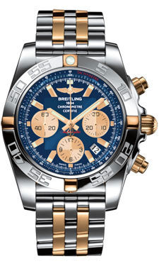 Breitling - Chronomat Two-Tone Bezel Pilot Bracelet - Tw Watch Brands Direct - Luxury Watches at the Largest Discounts
