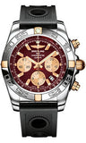 Breitling,Breitling - Chronomat 44 Two-Tone Polished Bezel - Ocean Racer Strap - Watch Brands Direct