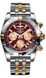 Breitling,Breitling - Chronomat 44 Two-Tone Polished Bezel - Pilot Bracelet - Two-Tone - Watch Brands Direct