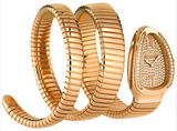 Bulgari,Bulgari - Serpenti Tubogas 35mm - Rose Gold - Two Twirl Bracelet - Watch Brands Direct