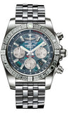 Breitling,Breitling - Chronomat 44 White Gold Diamond Case - Watch Brands Direct