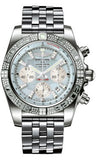 Breitling,Breitling - Chronomat 44 White Gold Diamond Case - Watch Brands Direct