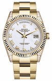 Rolex - Day-Date President Yellow Gold - Fluted Bezel - Diamond Lugs - Watch Brands Direct
 - 7