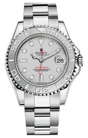 Rolex,Rolex - Yacht-Master Steel and Platinum Lady - Watch Brands Direct