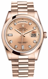 Rolex - Day-Date President Pink Gold - Domed Bezel - Watch Brands Direct
 - 2