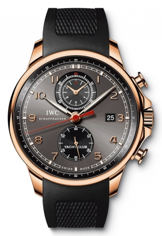 IWC,IWC - Portuguese Yacht Club Chronograph - Red Gold - Watch Brands Direct