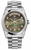 Rolex - Day-Date President Platinum - Domed Bezel - Diamond Lugs- President - Watch Brands Direct
 - 2