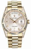 Rolex - Day-Date President Yellow Gold - Fluted Bezel - Diamond Lugs - Watch Brands Direct
 - 6
