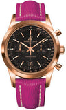 Breitling,Breitling - Transocean Chronograph 38 Red Gold - Sahara Strap - Tang - Watch Brands Direct