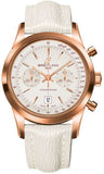 Breitling,Breitling - Transocean Chronograph 38 Red Gold - Sahara Strap - Tang - Watch Brands Direct