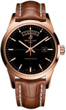 Breitling,Breitling - Transocean Day and Date Red Gold - Croco Strap - Watch Brands Direct