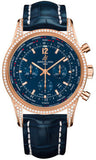 Breitling,Breitling - Transocean Unitime Pilot Red Gold Diamonds - Watch Brands Direct