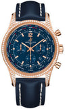 Breitling,Breitling - Transocean Unitime Pilot Red Gold Diamonds - Watch Brands Direct