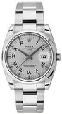 Rolex,Rolex - Date 34mm Domed Bezel - Oyster Bracelet - Watch Brands Direct