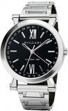 Bulgari,Bulgari - Sotirio Bulgari Central Date 43mm - Stainless Steel - Watch Brands Direct