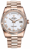 Rolex - Day-Date President Pink Gold - Fluted Bezel - Watch Brands Direct
 - 8