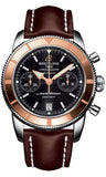 Breitling,Breitling - Superocean Heritage Chronographe 44 Leather Strap - Watch Brands Direct