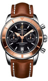 Breitling,Breitling - Superocean Heritage Chronographe 44 Leather Strap - Watch Brands Direct