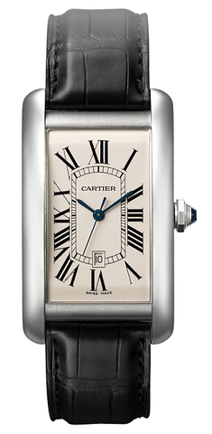 Cartier,Cartier - Tank Americaine Large - White Gold - Watch Brands Direct