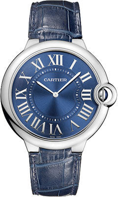 Cartier,Cartier - Ballon Bleu 46mm - Platinum - Watch Brands Direct