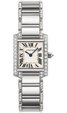 Cartier,Cartier - Tank Francaise Small - White Gold - Watch Brands Direct