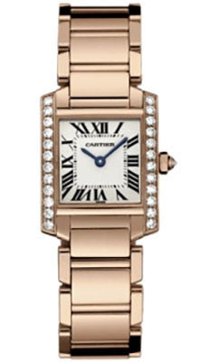 Cartier,Cartier - Tank Francaise Small - Pink Gold - Watch Brands Direct