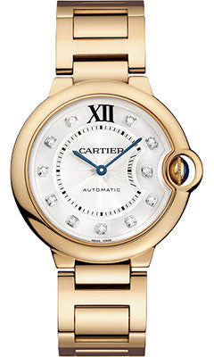 Cartier,Cartier - Ballon Bleu 36mm - Pink Gold - Watch Brands Direct