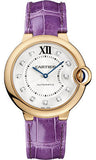 Cartier,Cartier - Ballon Bleu 36mm - Pink Gold - Watch Brands Direct
