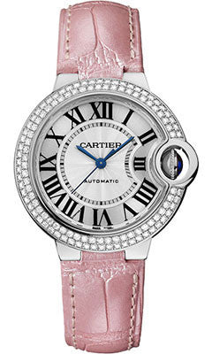 Cartier,Cartier - Ballon Bleu 33mm - White Gold - Watch Brands Direct