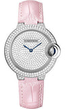 Cartier,Cartier - Ballon Bleu 33mm - White Gold - Watch Brands Direct
