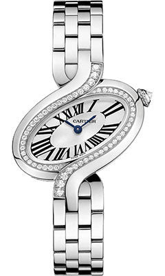 Cartier,Cartier - Delices de Cartier Small White Gold - Watch Brands Direct