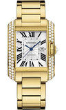 Cartier,Cartier - Tank Anglaise Yellow Gold With Diamonds - Watch Brands Direct