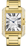 Cartier,Cartier - Tank Anglaise Yellow Gold With Diamonds - Watch Brands Direct